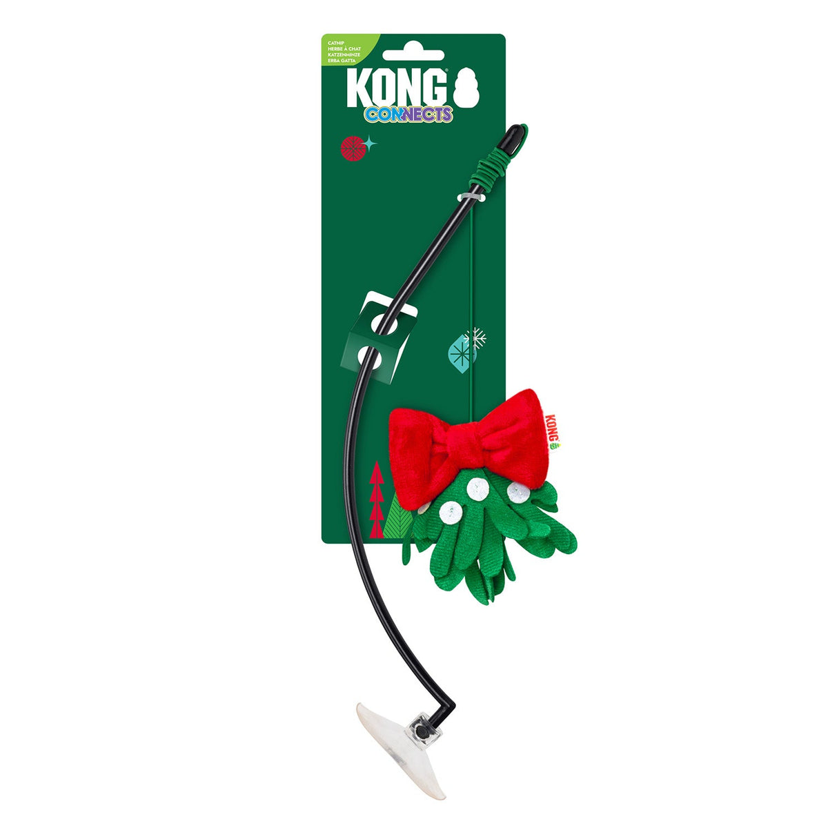 KONG Holiday Connects Window Mistletoe in retail packaging