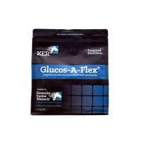 KER Glucos-A-Flex 1kg front label, glucosamine joint supplement for horses
