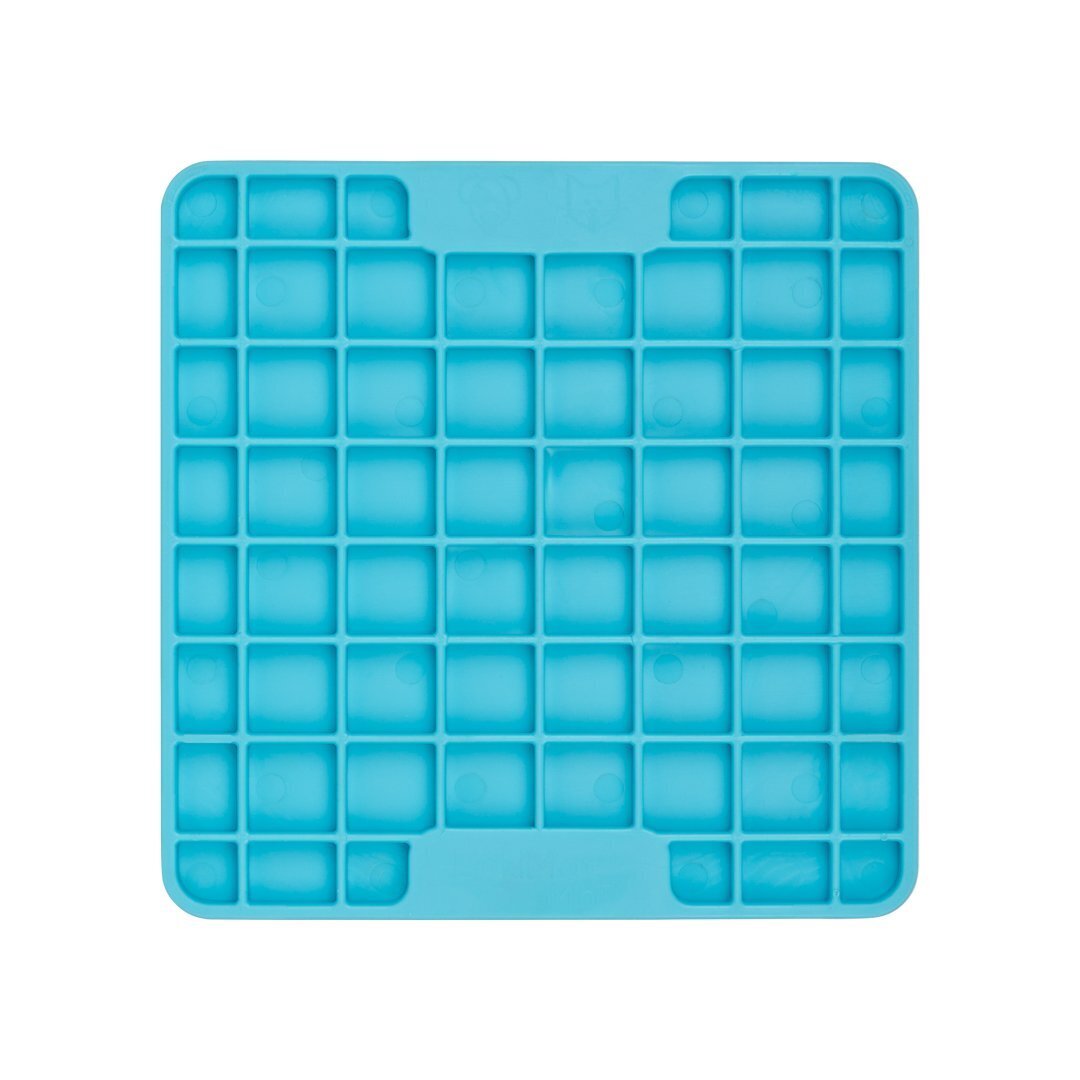 Lickimat Mini Playdate Slow Feeder Mat for Dogs - Turquoise