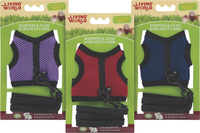 Living World Small Animal Harness and Lead Set - Medium
