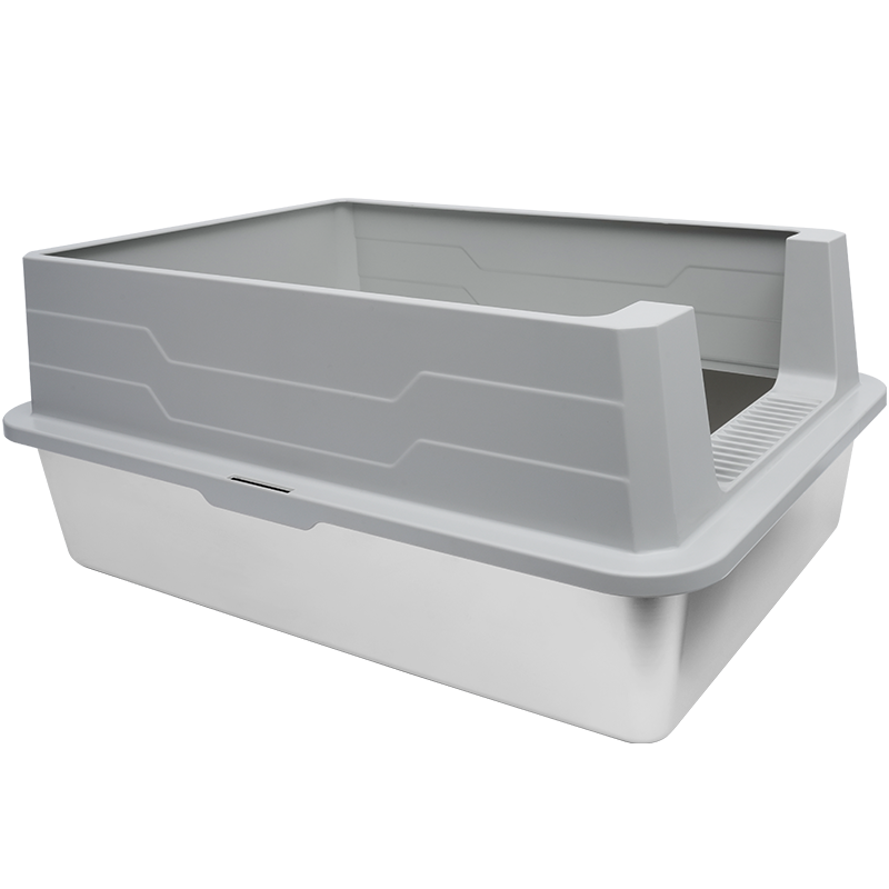 CatPak Large Stainless Steel Cat Litter Tray - view 4