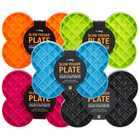 LickiMat Dog Slodog lick mat range shown in its available colours