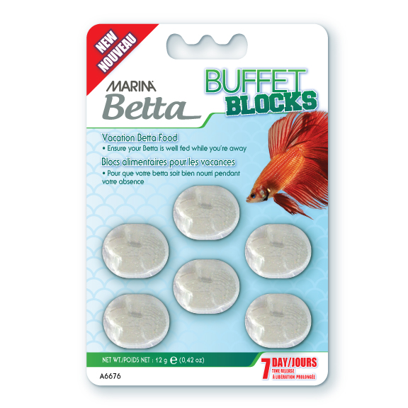 Marina Betta Buffet vacation feeder blocks