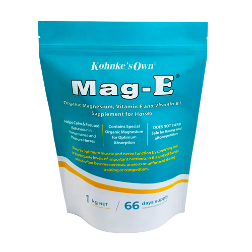 Kohnke's Own Mag-E horse calming supplement 1kg pack