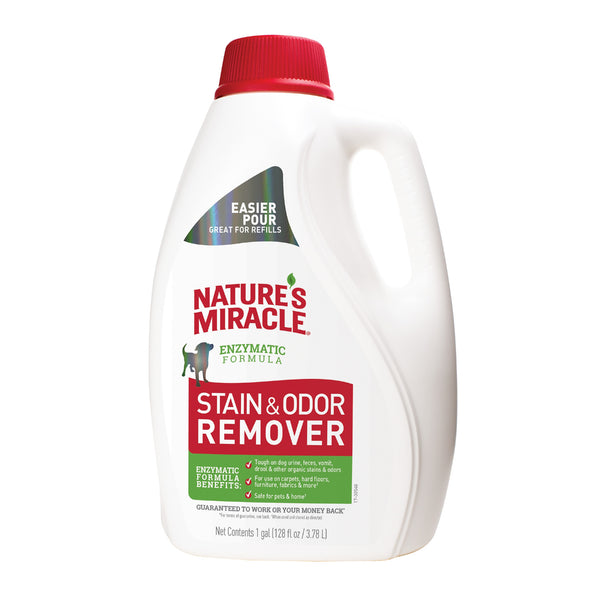 Nature's Miracle Dog Stain & Odor Remover - 3.78L | PeekAPaw Pet Supplies