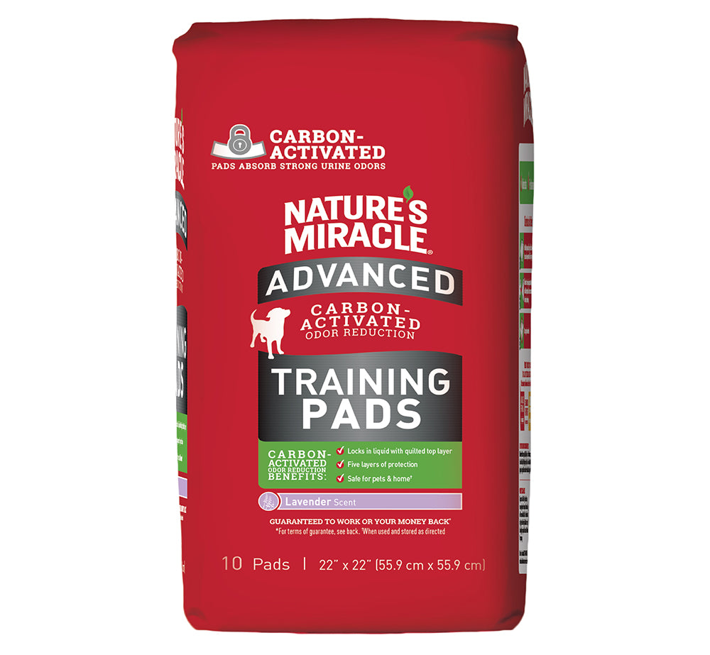 Nature's Miracle Advanced Dog Training Pads 10 Pack
