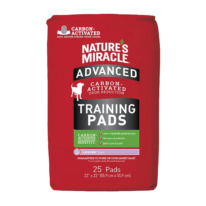 Nature's Miracle Advanced Dog Training Pads 25 Pack