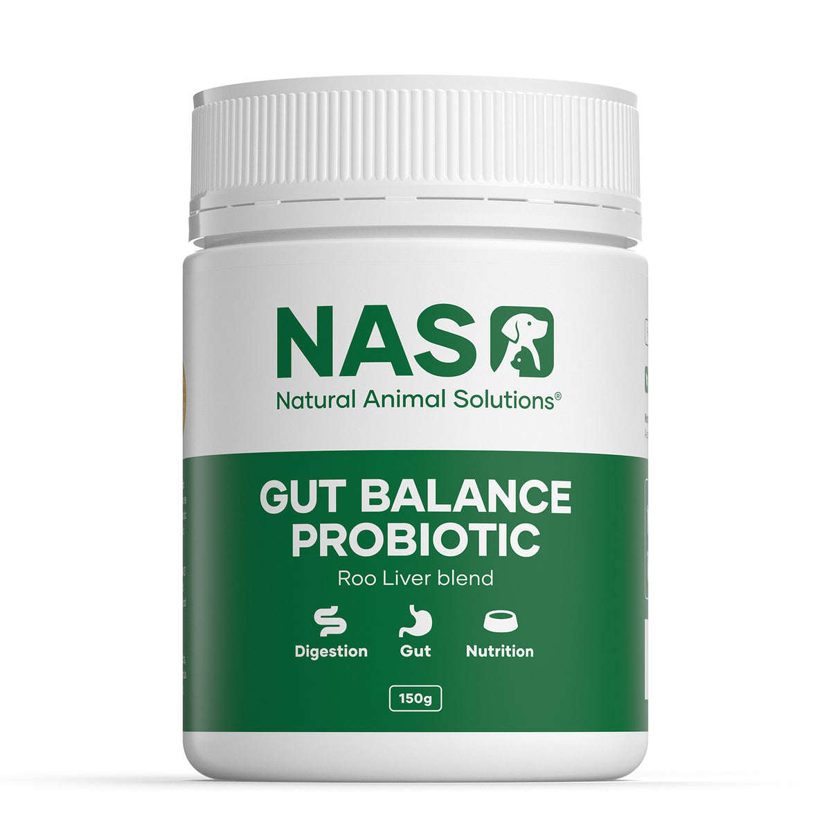 Natural Animal Solutions Gut Balance Roo Probiotic for Cats and Dogs 150g