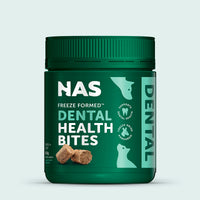 Natural Animal Solutions Freeze Formed Dental Health Bites — front of pack, 60g (60 bites)