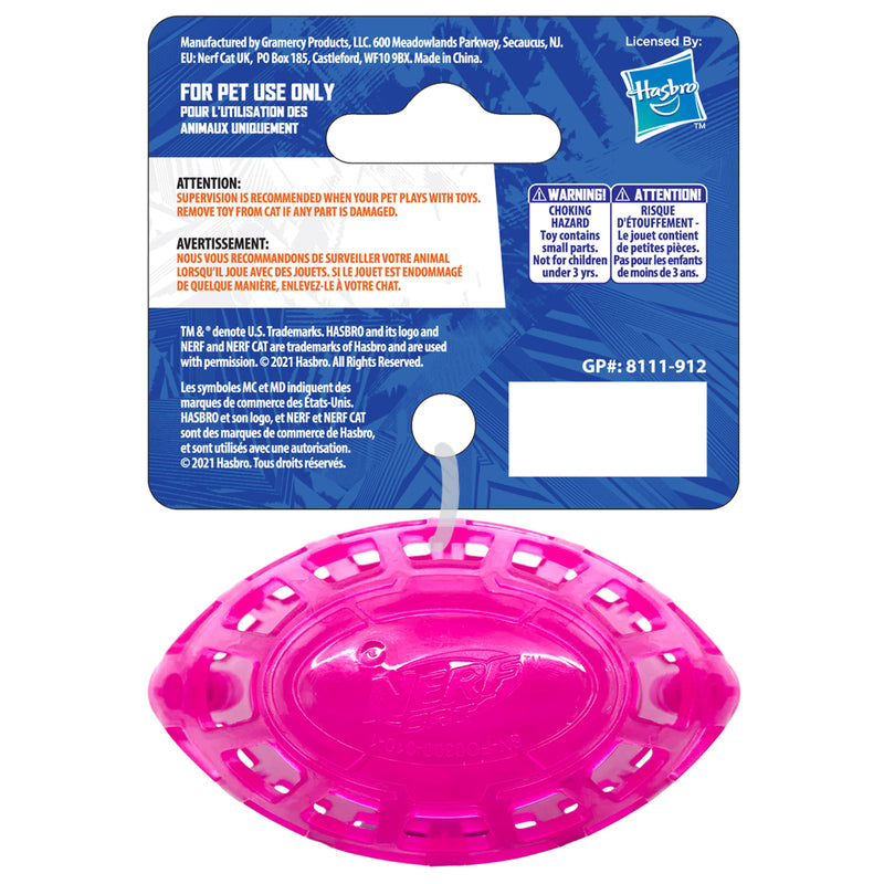 Nerf Cat Toy - Transparent PP Rattle Football 9cm 02