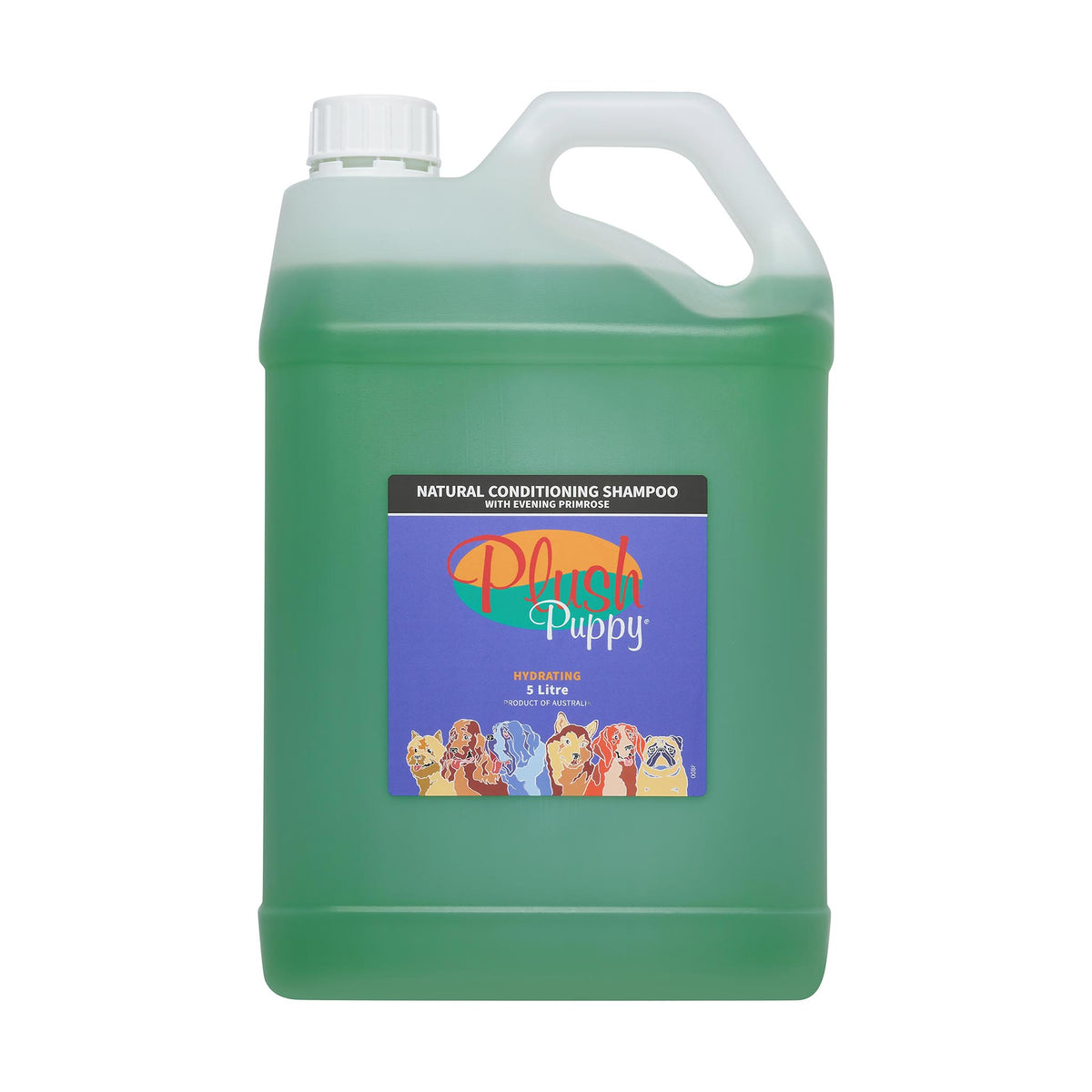 Plush Puppy Natural Conditioning Shampoo with Evening Primrose 5 litre container