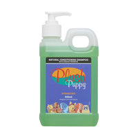 Plush Puppy Natural Conditioning Shampoo with Evening Primrose 500ml pump bottle, front of pack