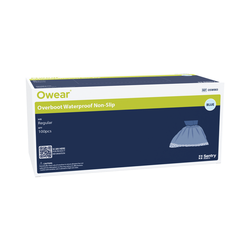 Sentry Owear overboot cover showing elastic top opening