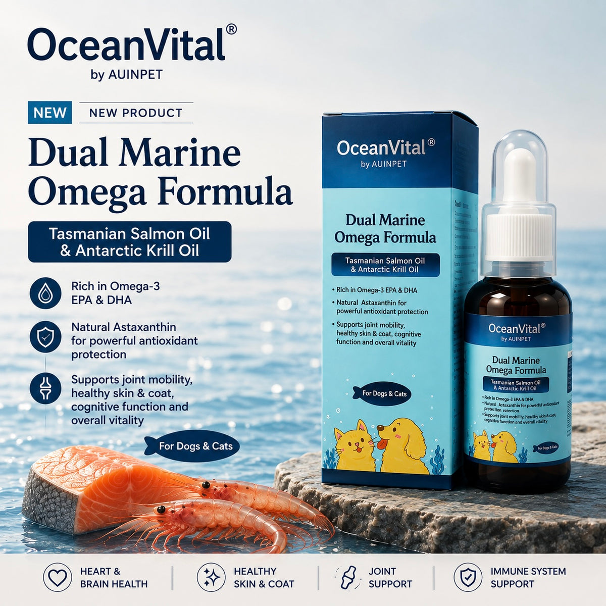 Auinpet OceanVital Dual Marine Omega Formula