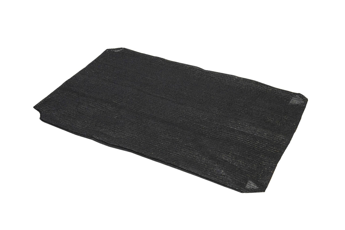 Superior Pet Goods Original Flea-Free Dog Bed Cover laid flat, showing the mesh weave