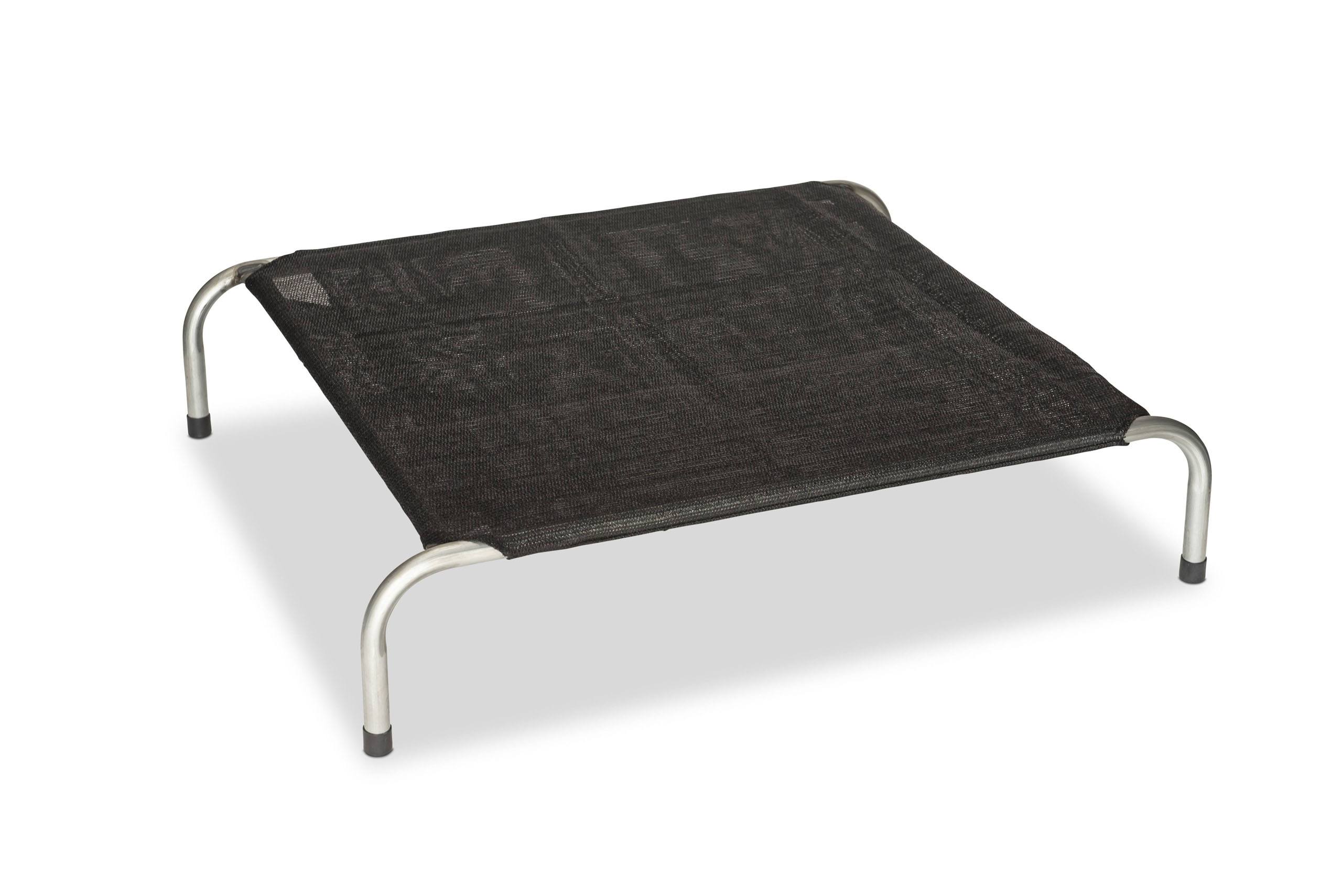 Superior Pet Goods Original Flea-Free raised dog bed on a galvanised steel frame