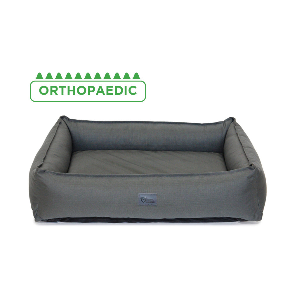 Superior Pet Goods Dog Lounger Ripstop in Jungle Grey