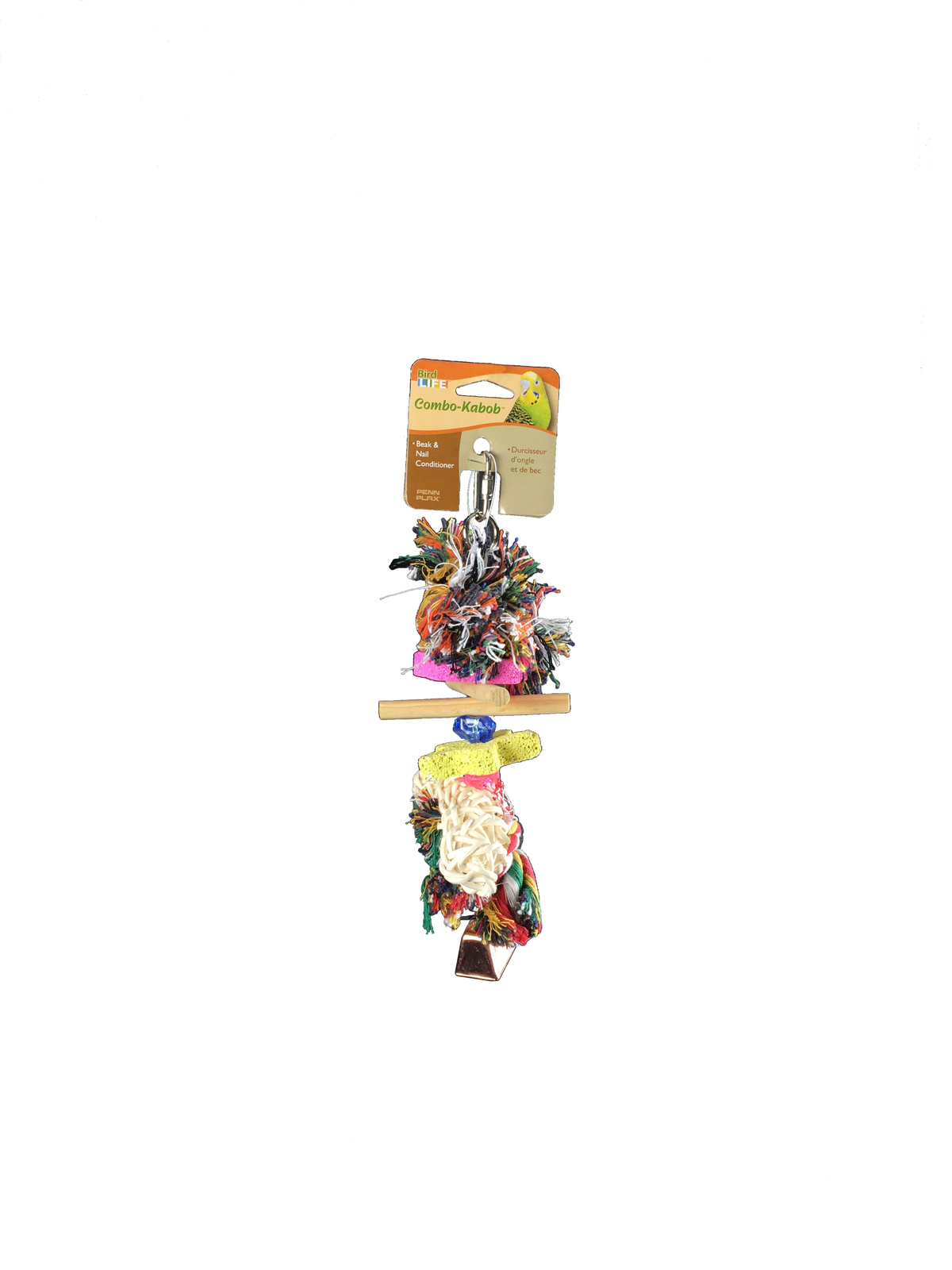 Penn Plax Combo Kabob Bird Toy - Medium | PeekAPaw Pet Supplies