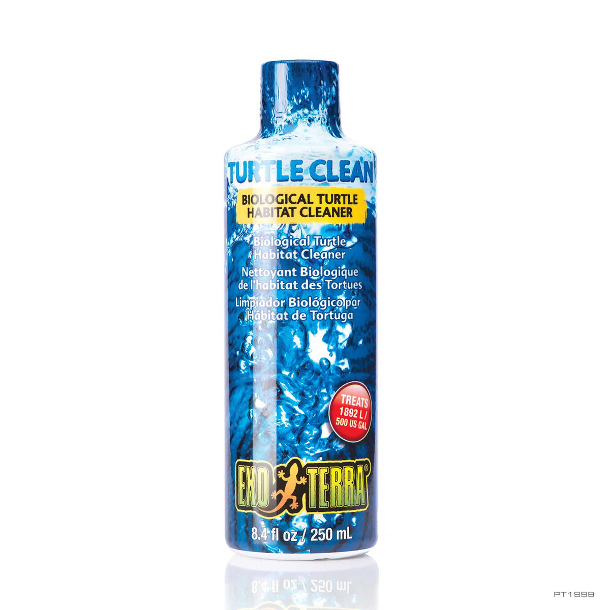 Exo Terra Turtle Clean Water Conditioner 250ml bottle, item PT1999 | PeekAPaw Pet Supplies