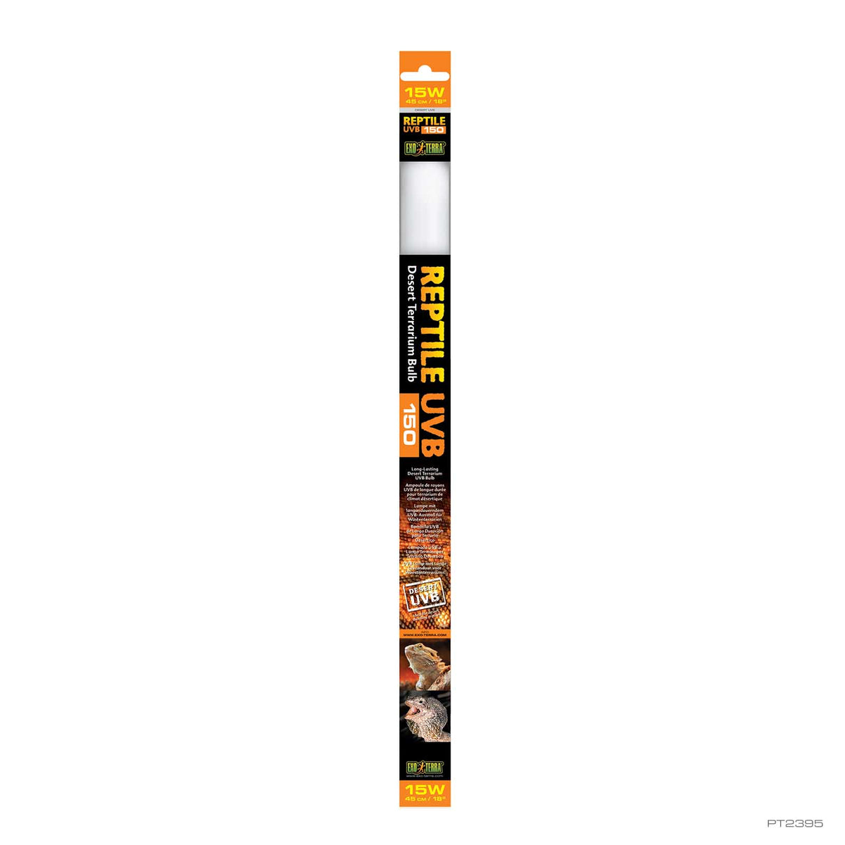 Exo Terra Reptile UVB150 T8 desert tube 15W 45cm in retail packaging