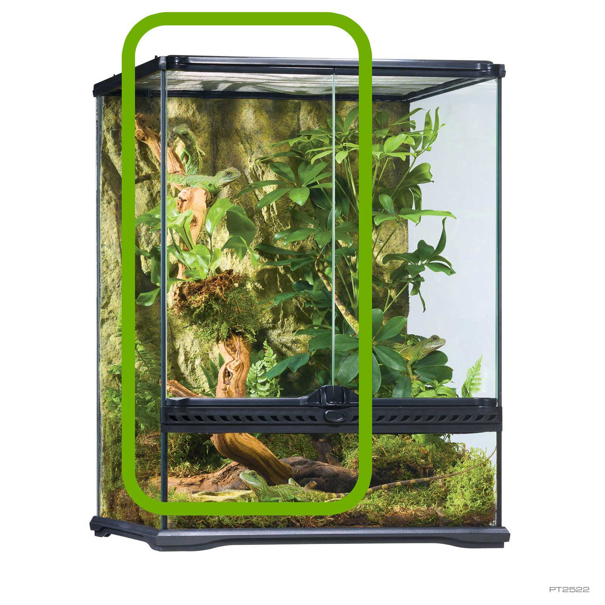 Exo Terra Replacement Door for Glass Terrarium PT2607 - Left, 45 x 45 x 60cm, part PT2522 | PeekAPaw Pet Supplies