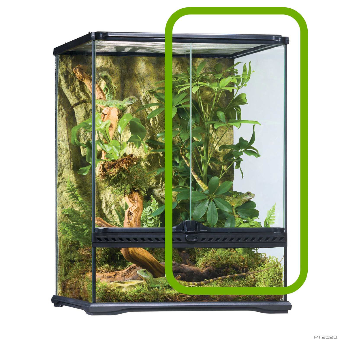 Exo Terra Replacement Door for Glass Terrarium PT2607 - Right, 45 x 45 x 60cm, part PT2523 | PeekAPaw Pet Supplies
