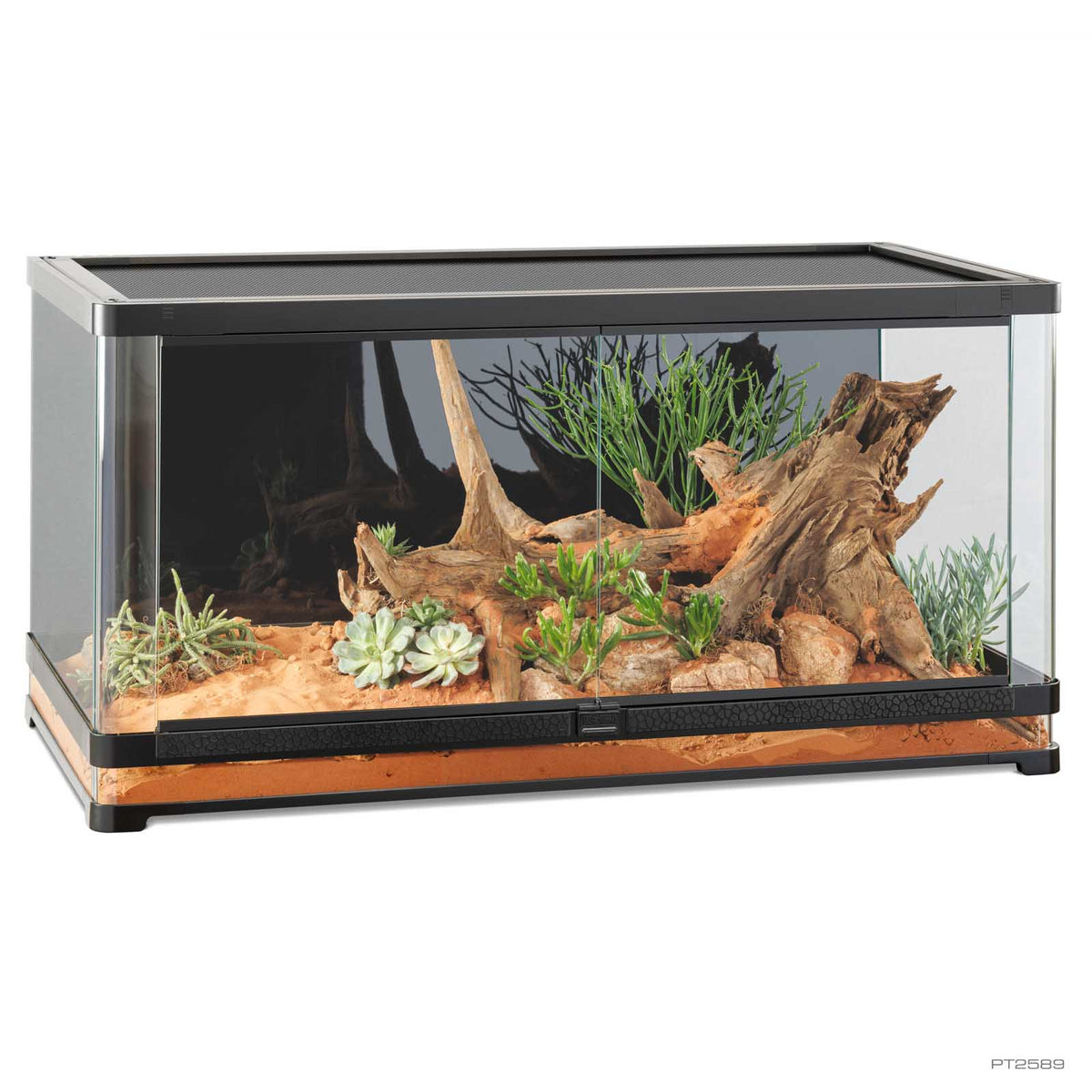 Exo Terra Vista Glass Terrarium - Vista 120XL, 120 x 60 x 60cm, part PT2589 | PeekAPaw Pet Supplies