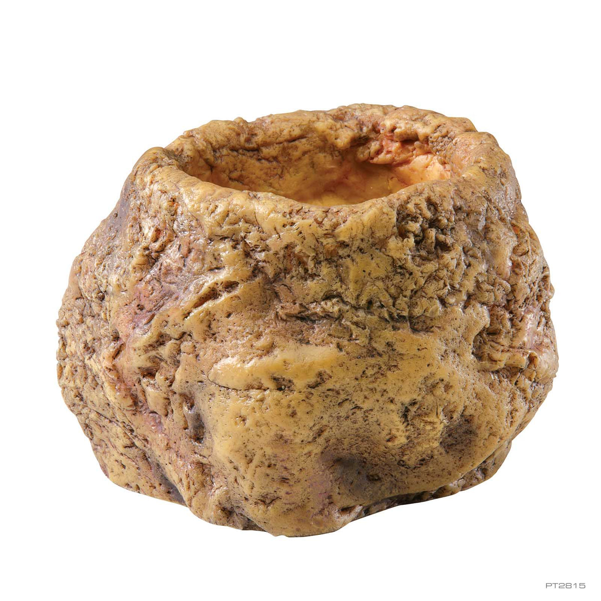 Exo Terra Pebble Snake Water Dish PT2815 deep soaking bowl | PeekAPaw Pet Supplies