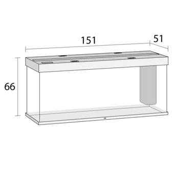 Juwel RIO LED Aquarium 450L