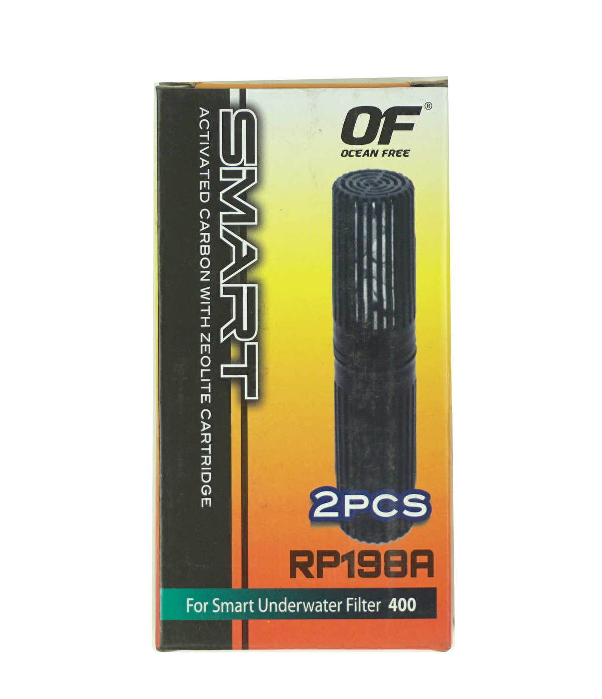 Ocean Free Smart Internal Filter Replacement Carbon/Zeolite - 400 (2 Pack)
