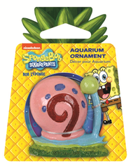 Penn Plax SpongeBob Squarepants Gary Aquarium Ornament - Mini | PeekAPaw Pet Supplies