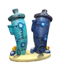 Penn Plax SpongeBob Squarepants Bikini Bottom Home Aquarium Ornament | PeekAPaw Pet Supplies