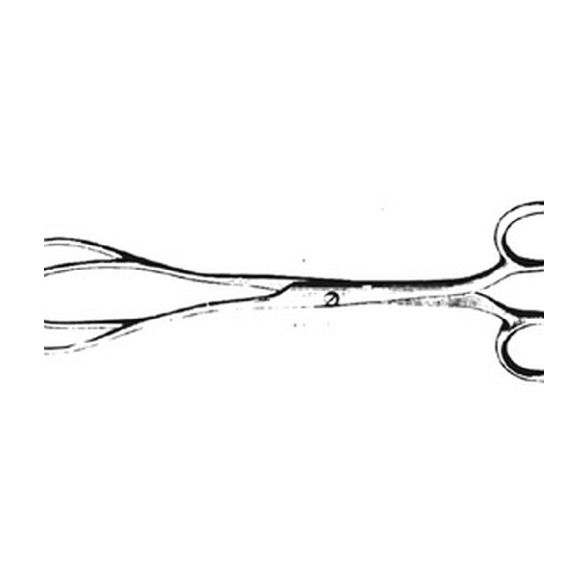 Stainless steel uterine obstetric whelping forceps 200mm