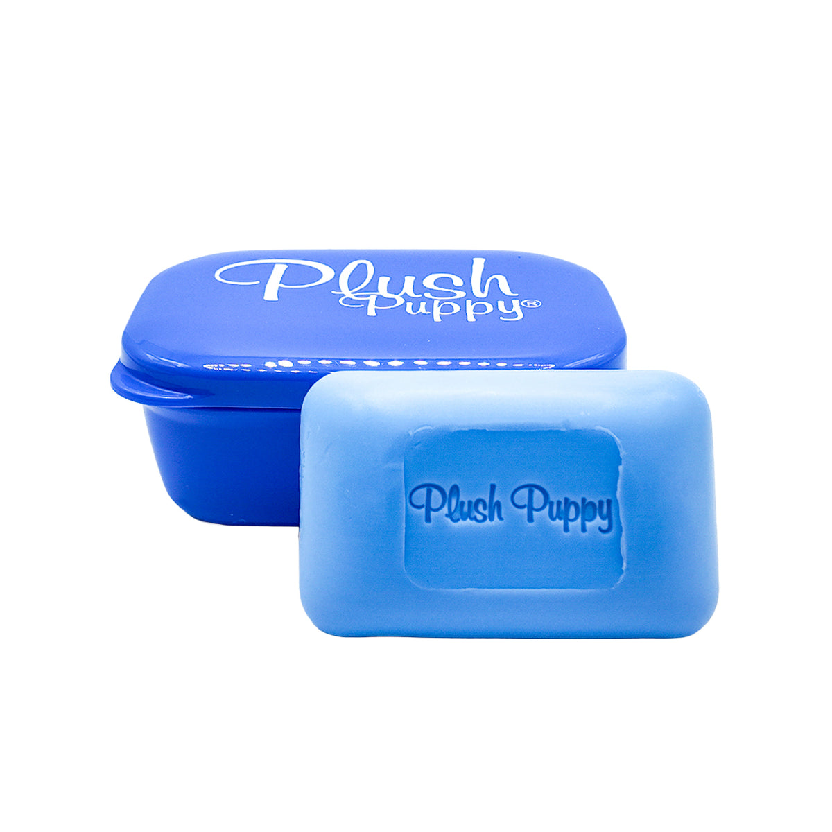 Plush Puppy Wonder Blok 100g with Soap Container