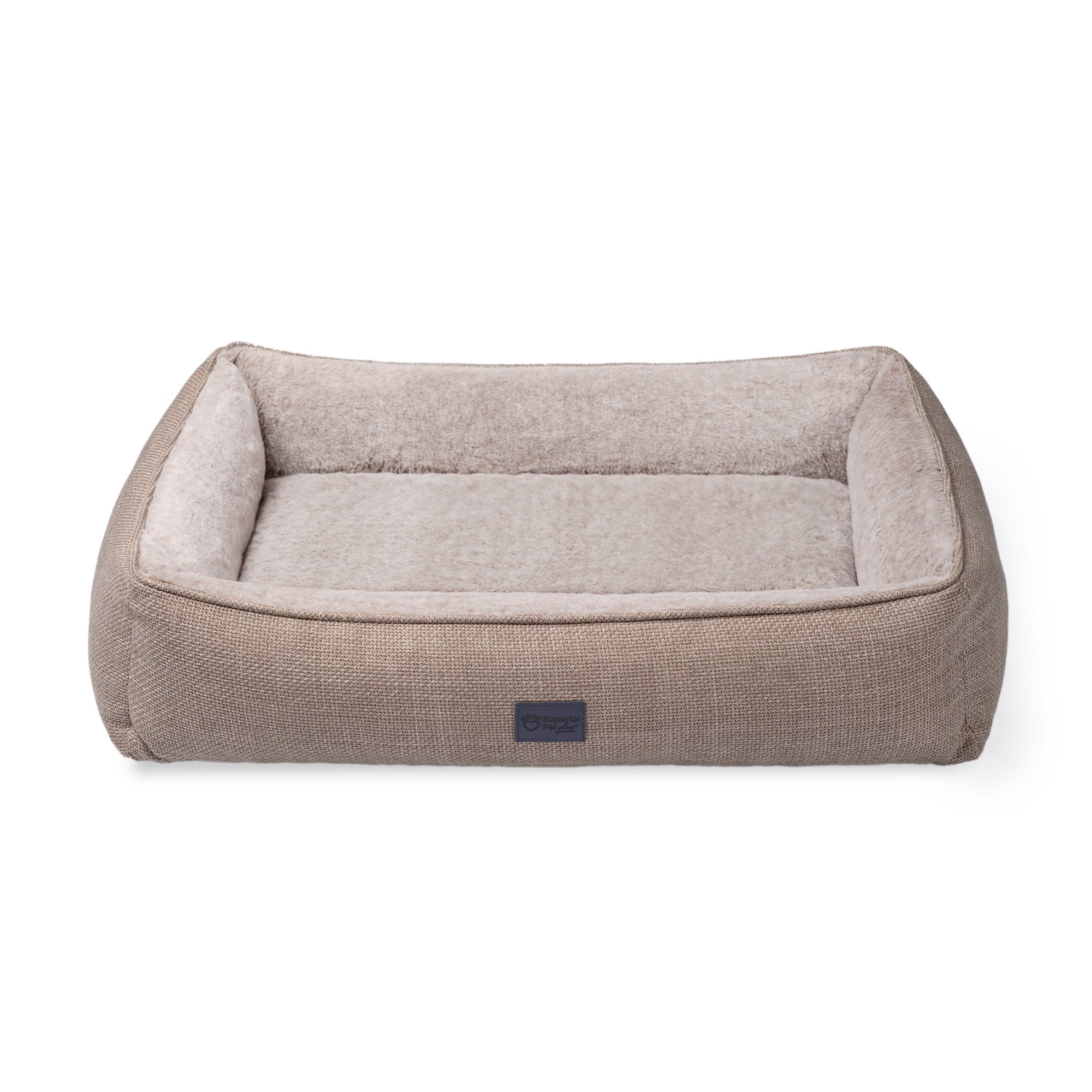 Superior Pet Goods Lounger Dog Bed in Puppacino