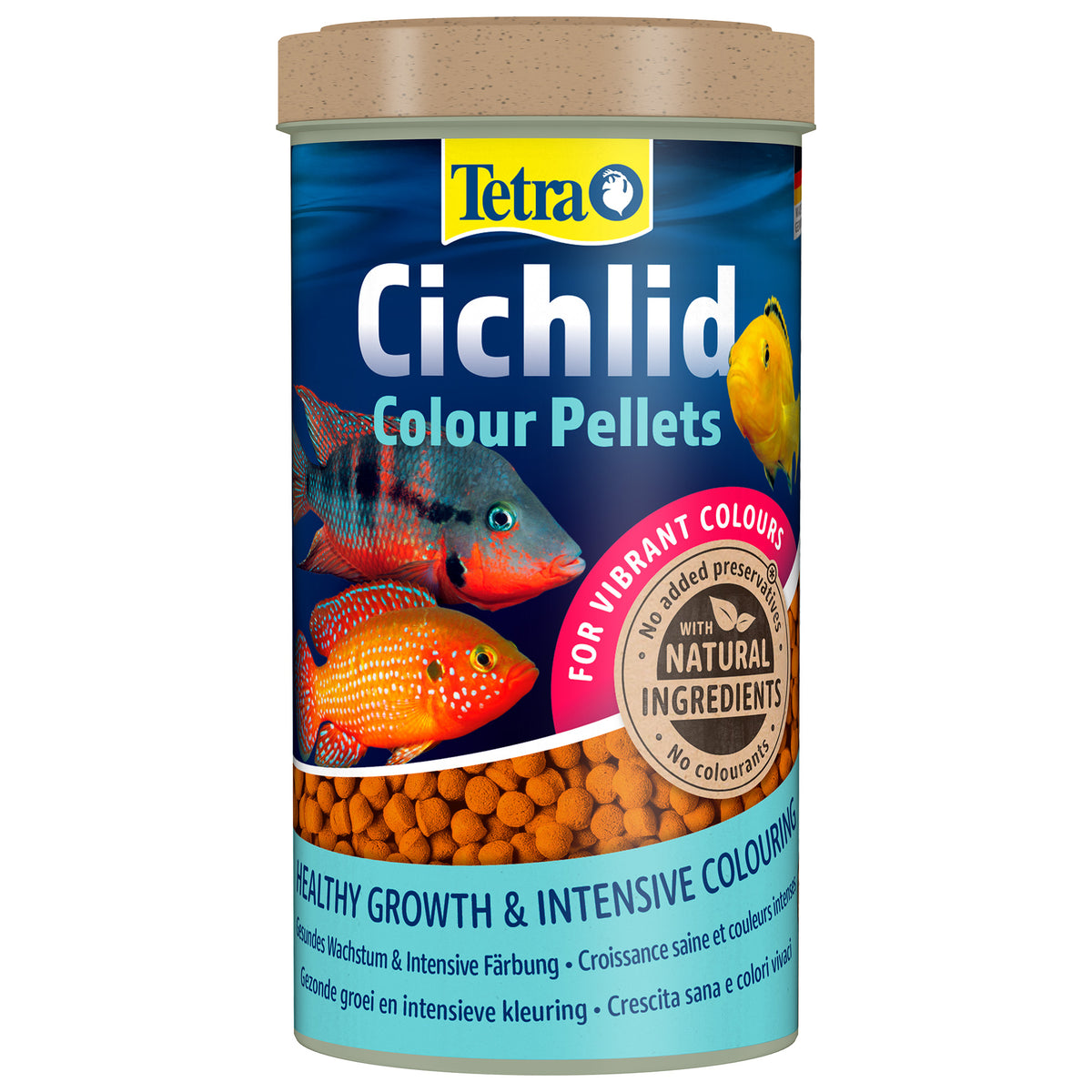 Tetra Cichlid Colour Pellets - 165g