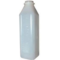 Wombaroo Feeding Bottle, 120mL graduated plastic bottle, fits Wombaroo teats for hand rearing