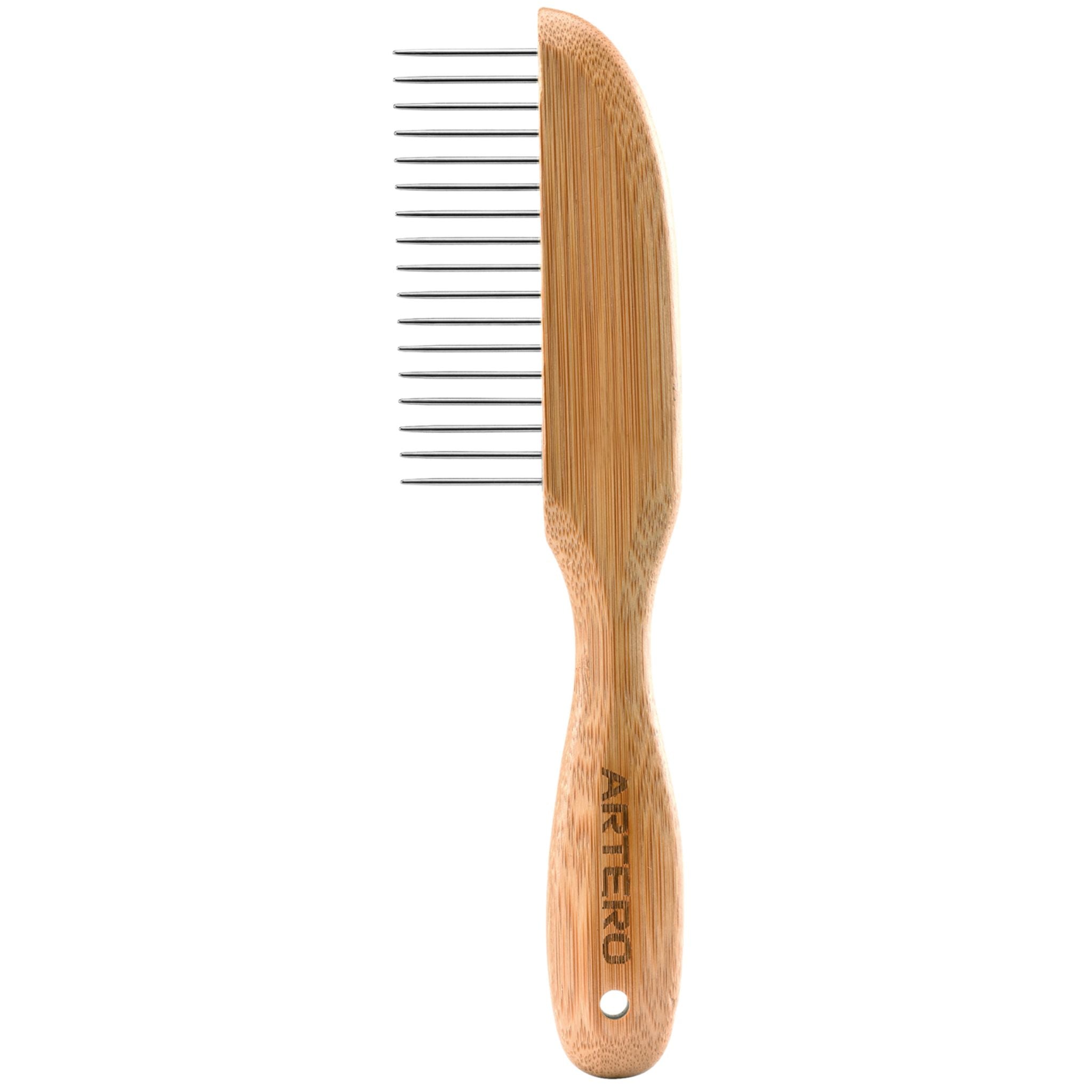 Artero Nature Collection Wide 17 Pin Wooden Poodle Comb