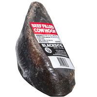 BlackDog Beef Filled Cow Hoof Dog Treats packaging front