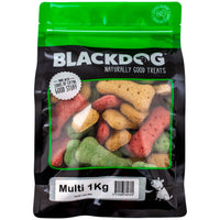 BlackDog Multi Mix Dog Biscuits packaging front