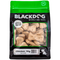 BlackDog Chicken Dog Biscuits packaging front