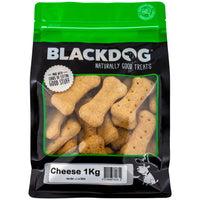 BlackDog Cheese Dog Biscuits packaging front