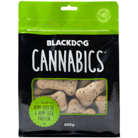BlackDog Cannabics Dog Biscuit packaging front