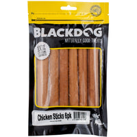 BlackDog Chicken Sticks Dog Treats packaging front
