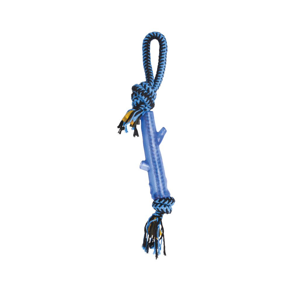 M-Pets TWIST Stick dog toy – blue