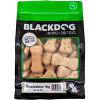 BlackDog Glucosabics Dog Biscuit packaging front