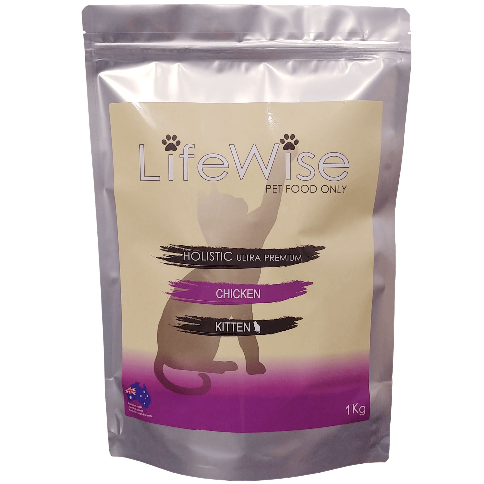 LifeWise Dry Kitten Food Chicken with Rice & Vegetable 1kg | PeekAPaw Pet Supplies