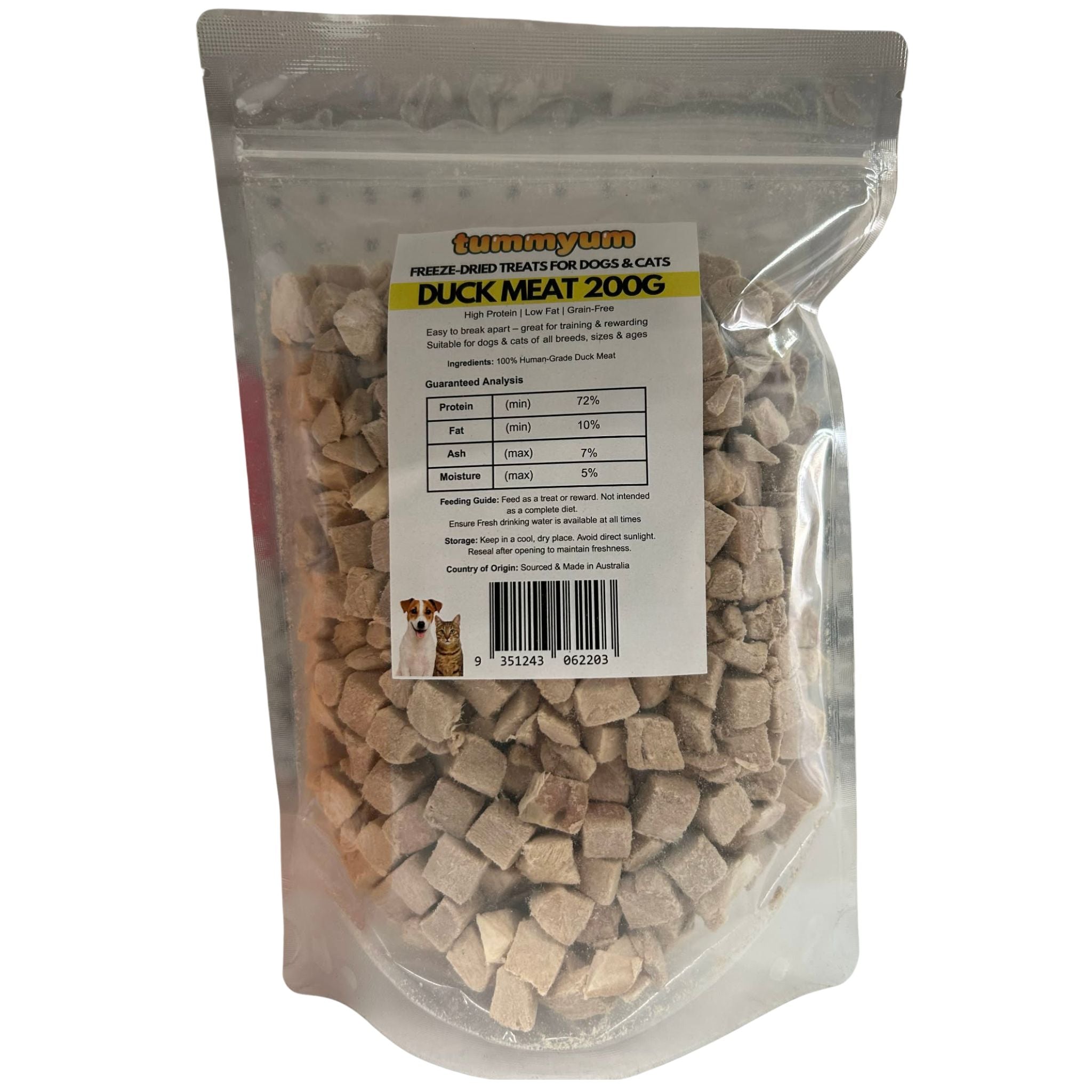 Tummyum Duck Meat Freeze Dried Pet Treats