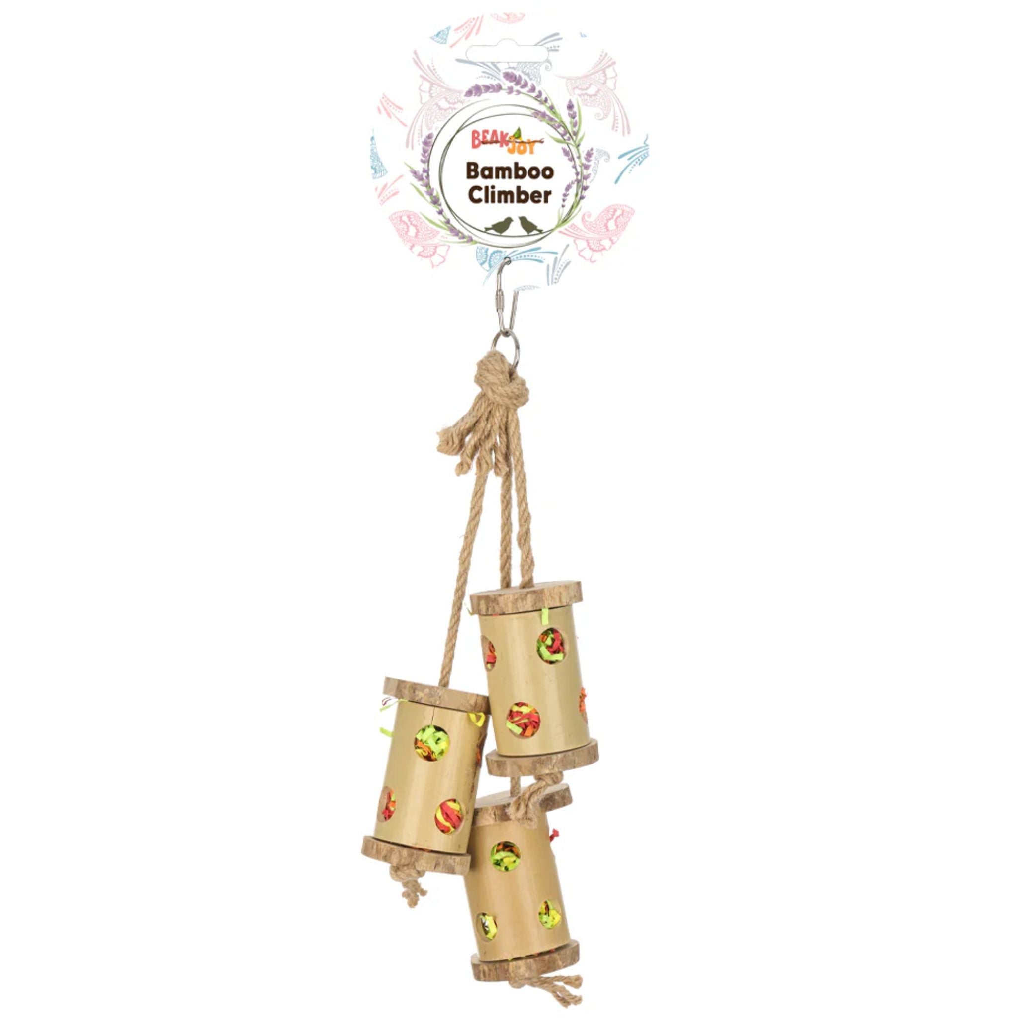 Beak Joy Bamboo Climber Bird Toy