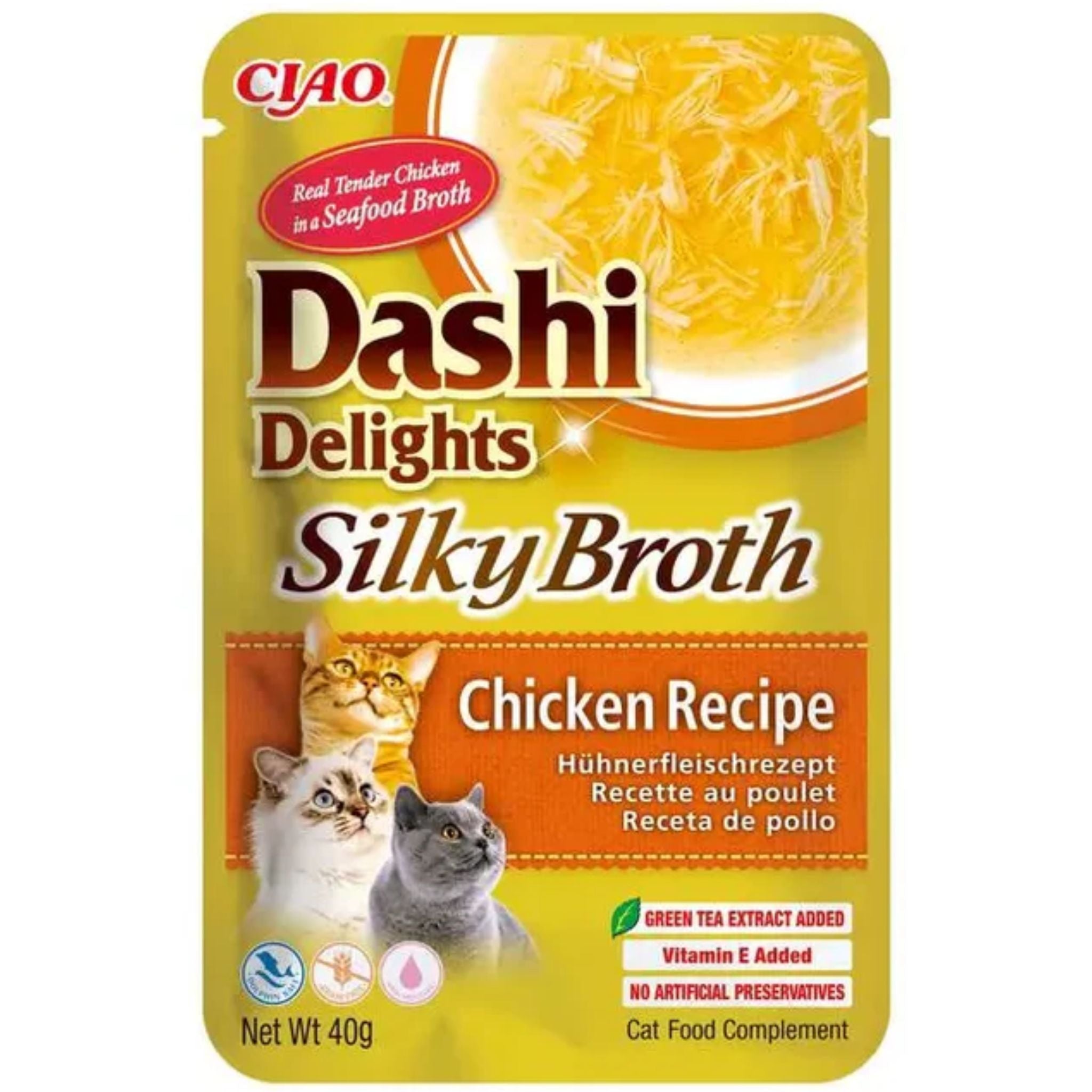 Inaba Cat Treats Dashi Delights Silky Broth Chicken
